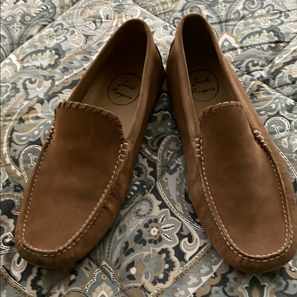 Jack Rogers Men's Tan Loafers